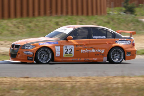 Joachim Stephansen i BMW 320si E90
(Foto: Motorsporten.dk)